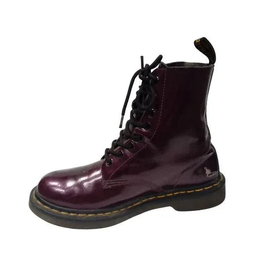 Pascal Metalic Purple Patent Leather | 6 UK - Preloved Docs