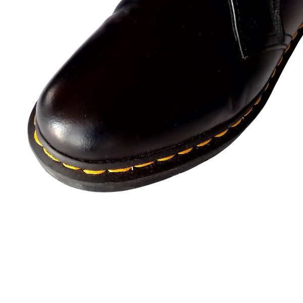 1461 Mono Black Leather Oxford Shoe | 7 UK