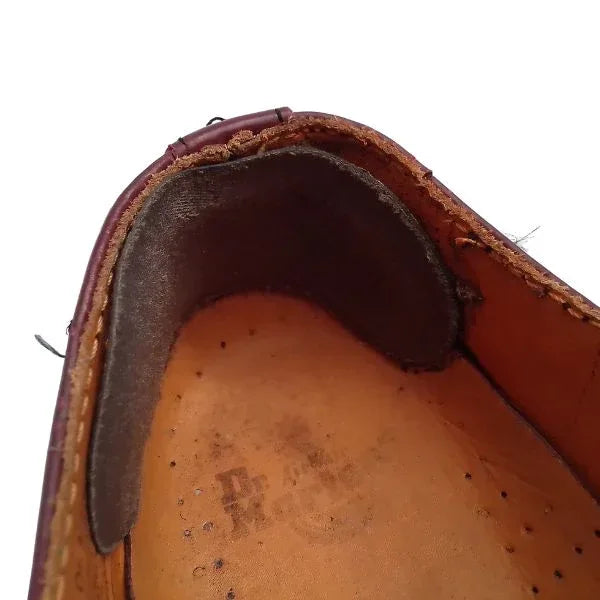 1461 Cherry Red Oxford Leather | 5 UK - Preloved Docs