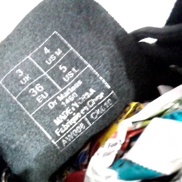 1460 Smooth Black / 3 UK - Preloved Docs