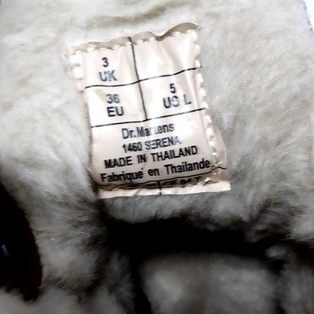 1460 Serena Brown Leather Faux Fur Lining | 3 UK