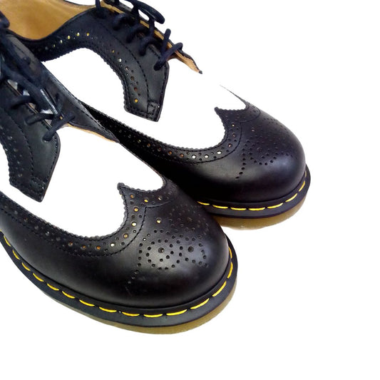 3989 Brogue Shoes Black & White | 9 UK
