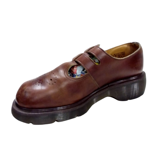 8065/92 Mary Jane Shoes Brown Leather | 7 UK