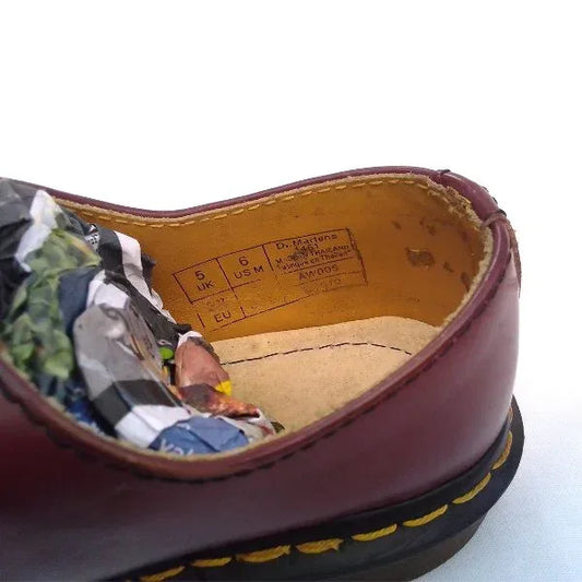 1461 Cherry Red Oxblood Oxford Leather | 5 UK - Preloved Docs