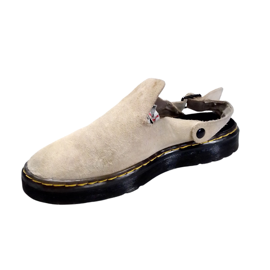Carlson Suede Casual Slingback Sand Beige | 7 UK