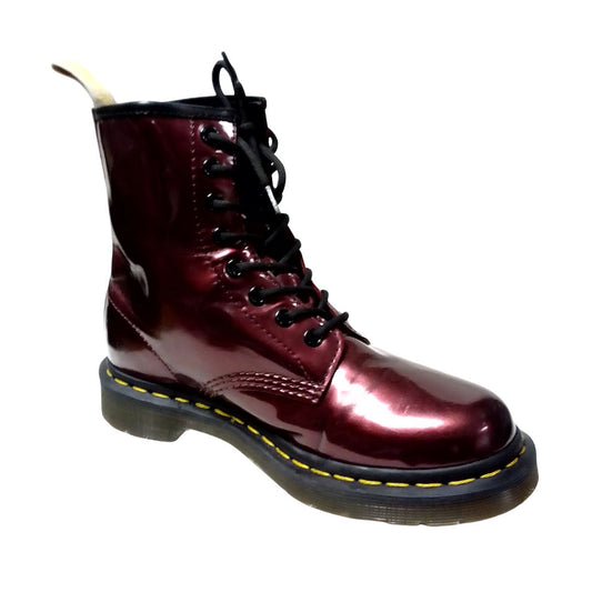 1460 Vegan Leather Boots in Oxblood | 5 UK