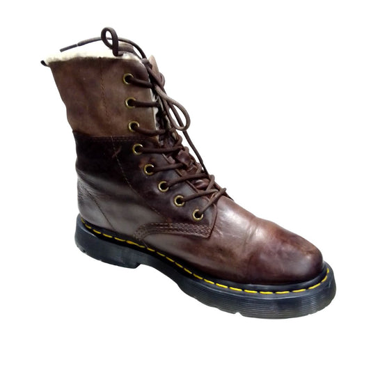 1460 Kolberts Wintergrip Faux Fur Brown | 6 UK