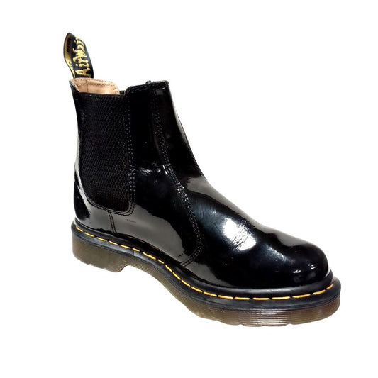2976 Chelsea Boots Glossy Black Patent Leather | 5 UK