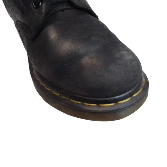 Serena Faux Fur Lined Leather Boots | 6 UK - Preloved Docs