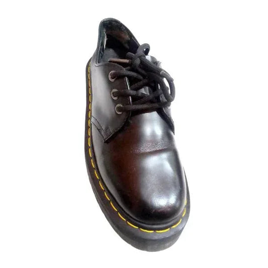 1461 Quad Platform Leather | 6 UK - Preloved Docs