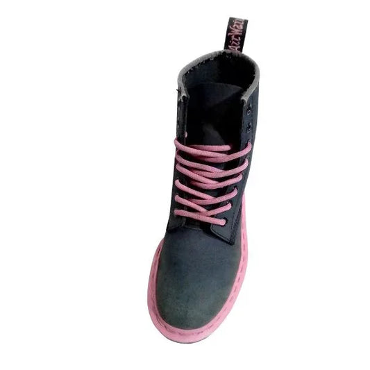 1460 W Navy and Pink Suede | 4 UK - Preloved Docs