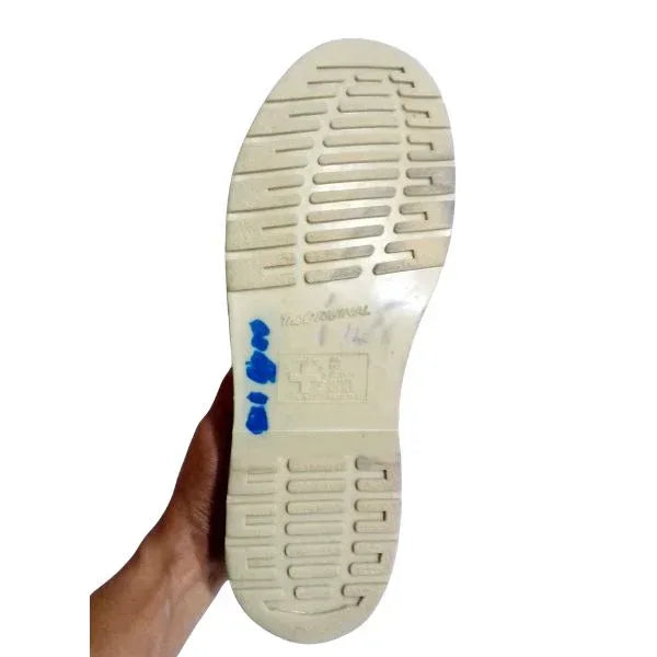 1461 Milled Nubuck Oxford Parchment Beige | 10 UK - Preloved Docs