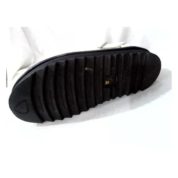 Blaire White Leather Sandal | 6 UK - Preloved Docs