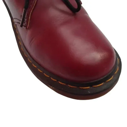 1461 Cherry Red Oxford Leather | 5 UK - Preloved Docs