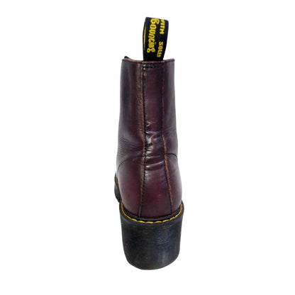 Shriver Hi Boots Burgundy Vintage Finish | 7 UK