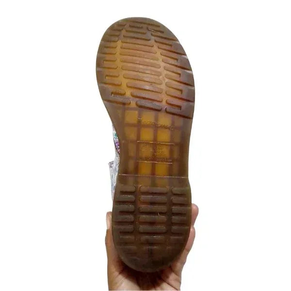 1460 Pascal Floral Boots with Multicolour Pattern | 7 UK - Preloved Docs