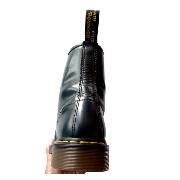 1460 Navy Smooth Leather | 8 UK