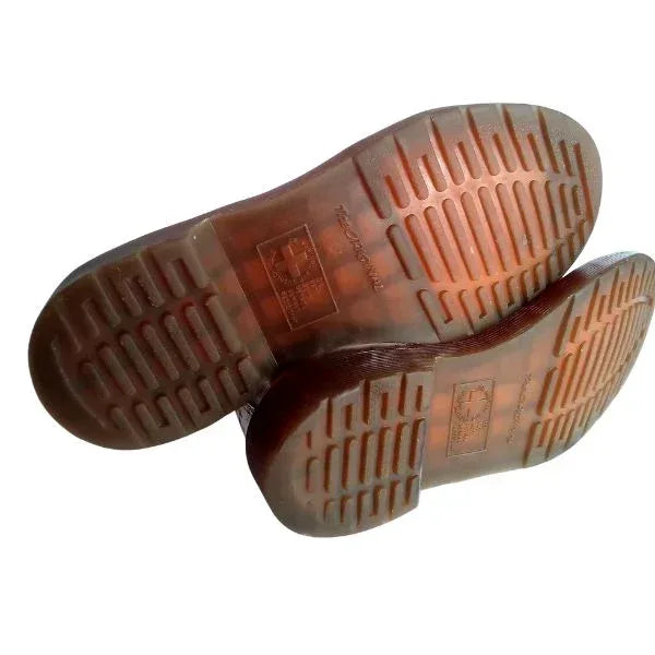 1460 W White Floral Leather | 5 UK - Preloved Docs