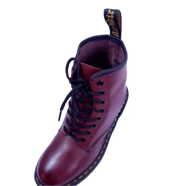 1460 Smooth Leather Cherry Red | 7 UK - Preloved Docs