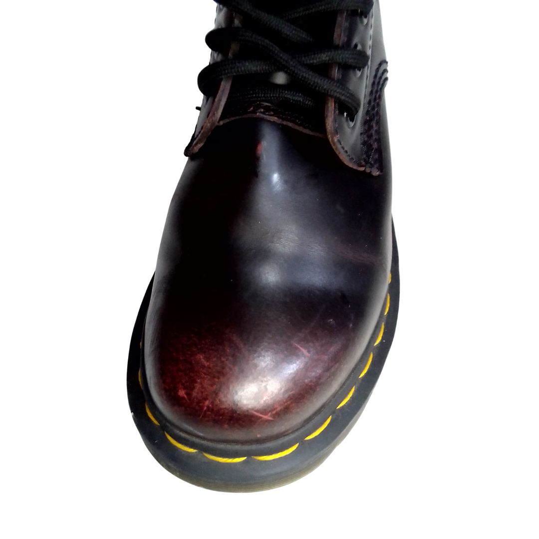 1460 Cherry Red Arcadia Leather | 4 UK