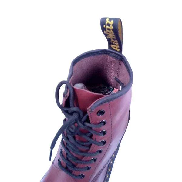 1460 Smooth Leather Cherry Red | 7 UK - Preloved Docs