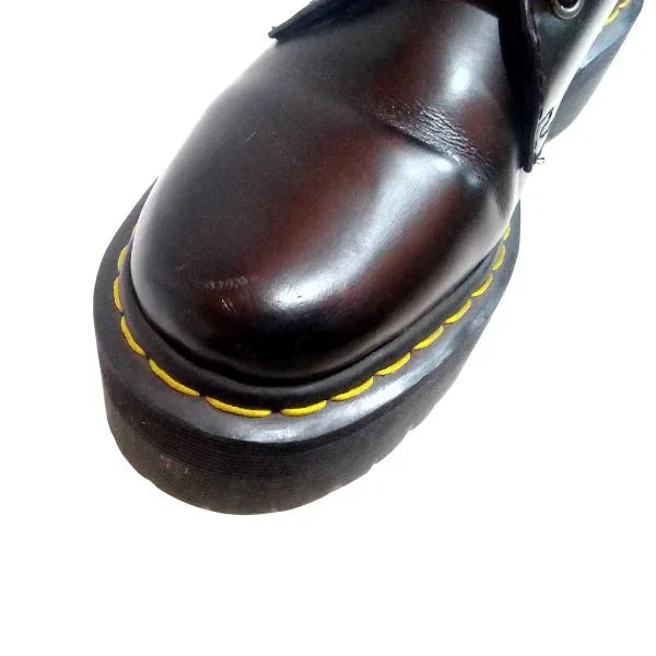 1461 Quad Platform Leather | 6 UK - Preloved Docs