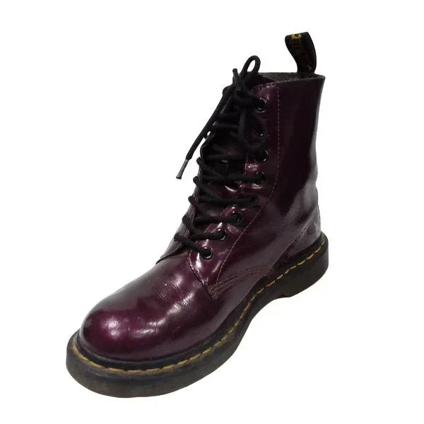 Pascal Metalic Purple Patent Leather | 6 UK - Preloved Docs