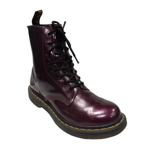 Pascal Metalic Purple Patent Leather | 6 UK - Preloved Docs