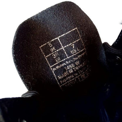 1460 W Black Patent Leather | 5 UK - Preloved Docs