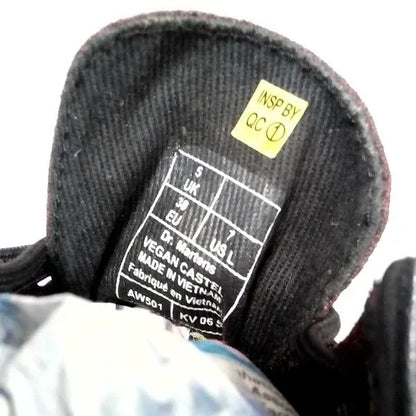 Vegan Castel Cherry Red Canvas | 5 UK - Preloved Docs