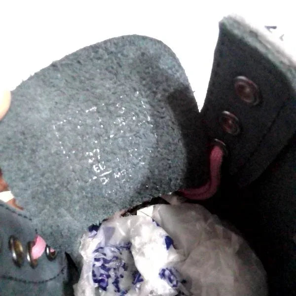 1460 W Navy and Pink Suede | 4 UK - Preloved Docs