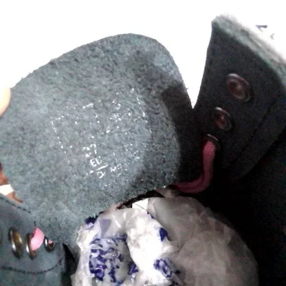 1460 W Navy and Pink Suede | 4 UK - Preloved Docs