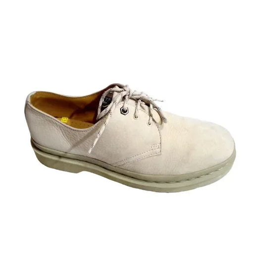 1461 Milled Nubuck Oxford Parchment Beige | 10 UK - Preloved Docs