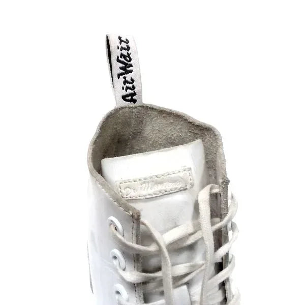 Talib White Leather | 9 UK - Preloved Docs