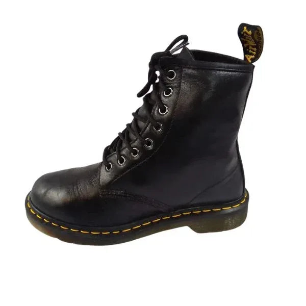 1460 W Black Leather | 5 UK - Preloved Docs