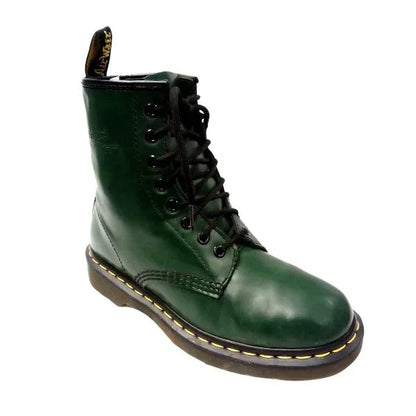 1460 Green Smooth Leather | 5 UK - Preloved Docs