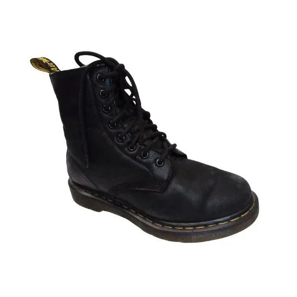 Serena Faux Fur Lined Leather Boots | 6 UK - Preloved Docs