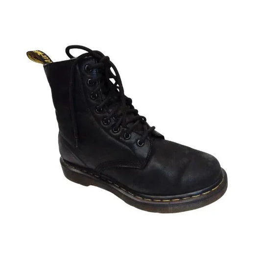 Serena Faux Fur Lined Leather Boots | 6 UK - Preloved Docs