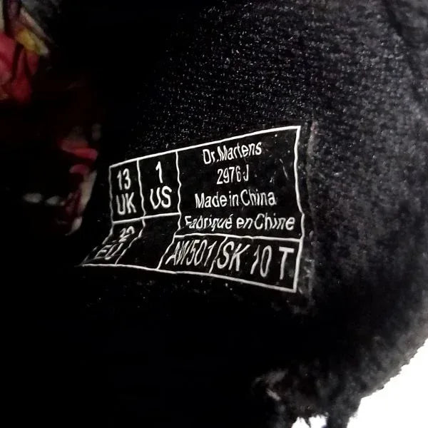 2976 J Black | 13 UK - Preloved Docs