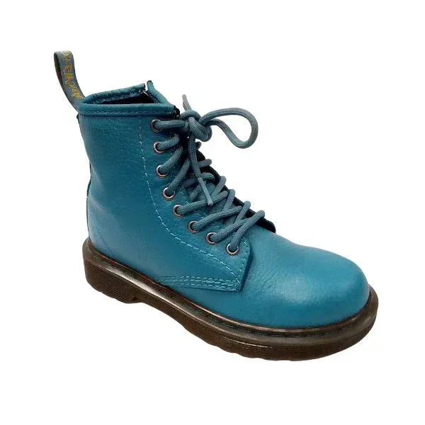 Dr Martens Delaney PSL Blue / Turquoise Leather | 12 UK - Preloved Docs