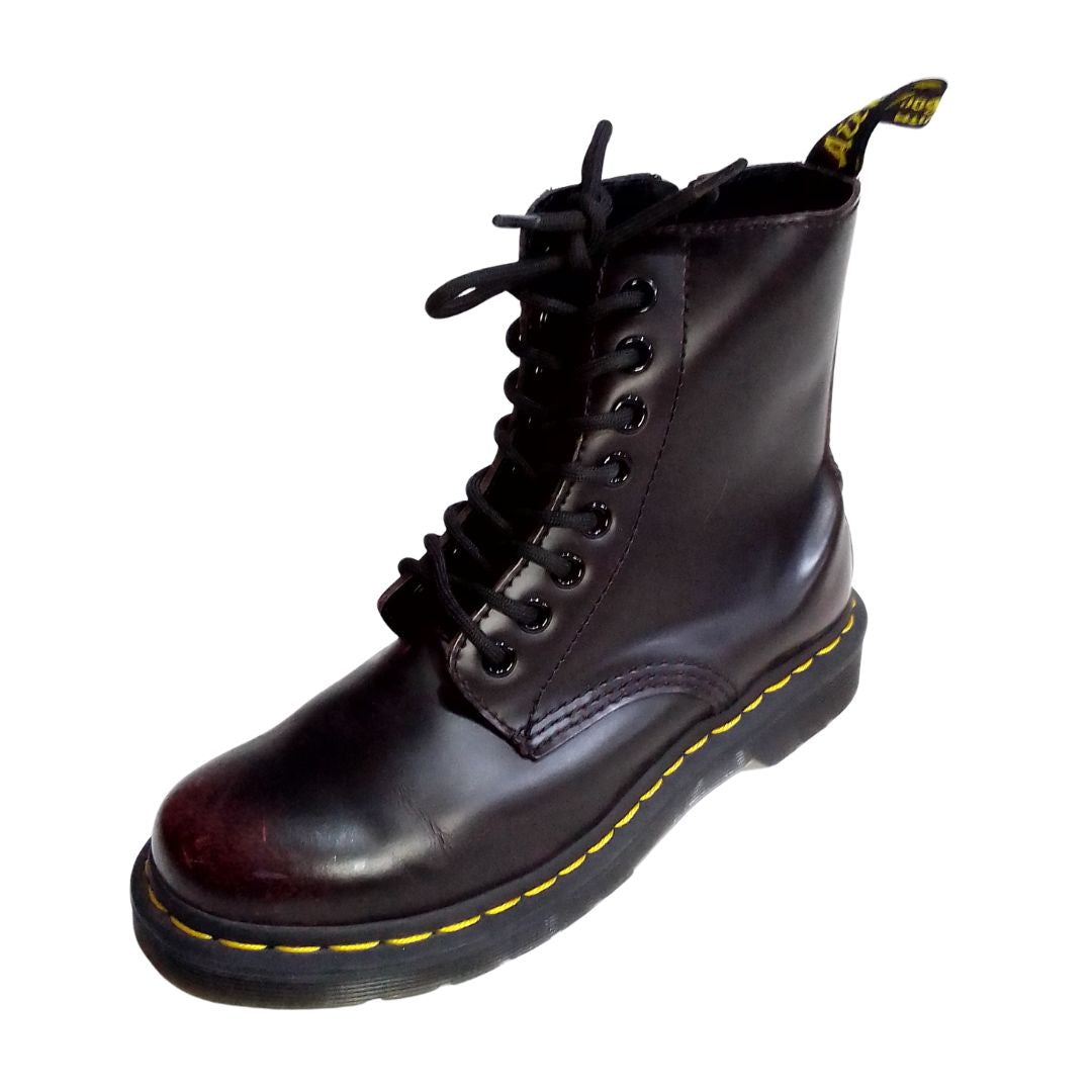 1460 Cherry Red Arcadia Leather | 4 UK