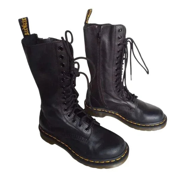 1B99 Virginia Leather High Boot | 3 UK - Preloved Docs