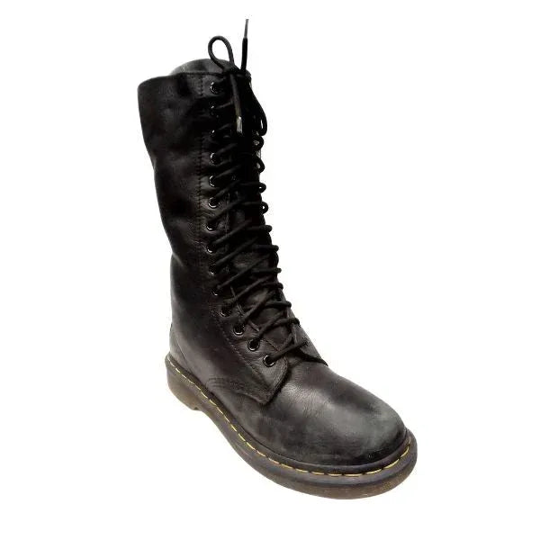 1B99 Tell Black Leather | 6 UK - Preloved Docs