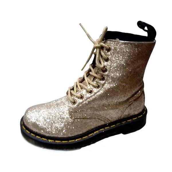 1460 Pascal Glitter Gold | 4 UK - Preloved Docs
