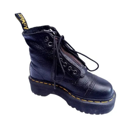 Sinclair Milled Nappa Leather Platform | 3 UK - Preloved Docs