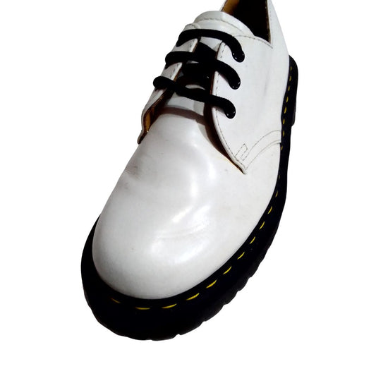 1461 Bex Smooth Leather Oxford Shoes White | 4 UK