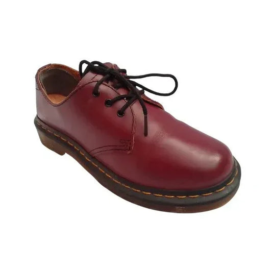 1461 Cherry Red Oxford Leather | 5 UK - Preloved Docs