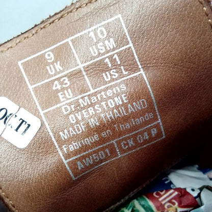 Overstone Brown Leather Boots | 9 UK