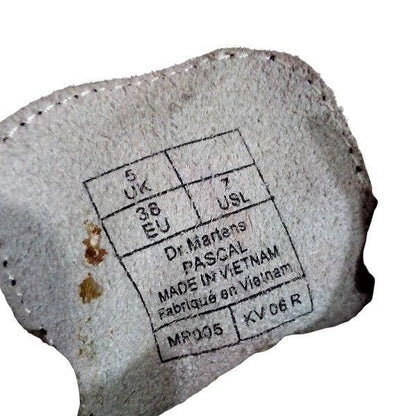 Pascal Marble Black White Patent Leather | 5 UK - Preloved Docs