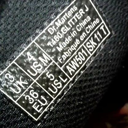 1460 J Cosmic Glitter | 3 UK - Preloved Docs